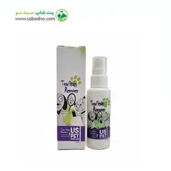 اسپری لکه بر زیر چشم برند یو اس پت مدل Tear Stain Remover حجم 60 میلی‌لیتر