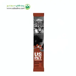 بستنی گربه برند یو اس پت مدل ریکاوری طعم گوشت بره وزن 20 گرم 1 عددی
