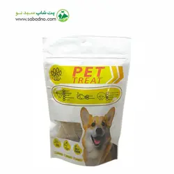 تشویقی سگ برند چیکاپت مدل سیرابی گوسفند Tripe وزن 50 گرم