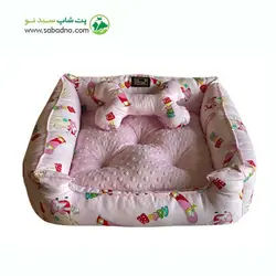 جای خواب سگ و گربه پرسا مدل باب اسفنجی