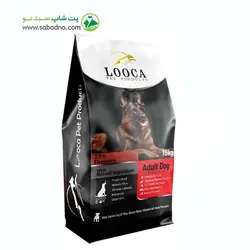 غذاي خشک سگ بالغ با طعم گوشت 15 کیلوگرم برند لوکا Looca (قرمز)