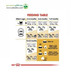 غذای خشک گربه پرشین کیتن رویال کنین (Royal Canin Cat Kitten Persian) وزن 2 کیلوگرم