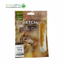 تشویقی نرم سگ پتچی مدل مرغ و انبه وزن 50 گرم