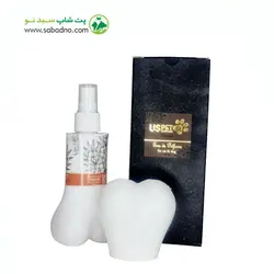 عطر یو اس پت مخصوص سگ و گربه با رایحه نارگیل 100 میلی لیتری USPet (قهوه ای)