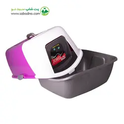 ظرف خاک گربه مدل جورج مسقف به همراه بیلچه