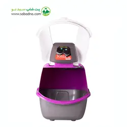 ظرف خاک گربه مدل جورج مسقف به همراه بیلچه