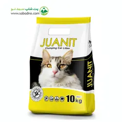 خاک گربه سوپر پریمیوم لیمو ژوانیت 10KG ( زرد )