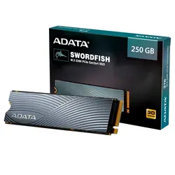 هارد اینترنال SSD ADATAمدل SWORDFISH M2 ظرفیت 250 گیگابایت