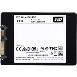 حافظه SSD وسترن دیجیتال مدل آبی Blue ظرفیت 1 ترابایت