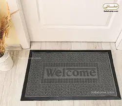 پادری مستطیل طرح Welcome طوسی - صفاهوم