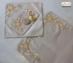 سجاده و جانماز مخمل ملیله دوزی طوسی - صفاهوم