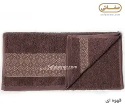 حوله دستی قهوه ای طرح Lily آلتین باشاک - صفاهوم