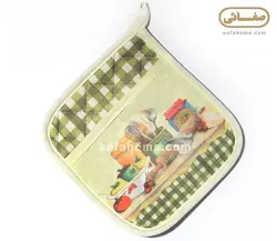 دستگیره آشپزخانه تکی رزین تاژ طرح وردنه سبز - صفاهوم