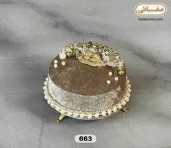 جاسوزنی مخمل شیری کد 663 - صفاهوم