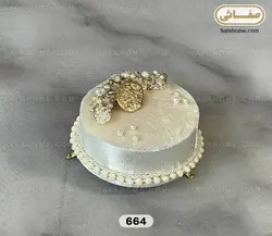 جاسوزنی مخمل شیری کد 664 - صفاهوم