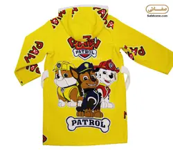 حوله تن پوش بچگانه طرح سگ های نگهبان زرد پودایران - کالای خواب، حمام و جهیزیه صفاهوم - صفائی اصفهان