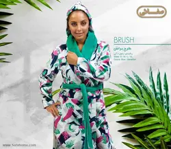 حوله تن پوش زنانه طرح براش بنتون پودایران - صفاهوم