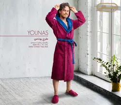 خرید آنلاین حوله تن پوش مردانه طرح یوناس- صفائی اصفهان