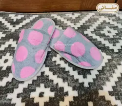 دمپایی حوله ای بچگانه پودایران طرح کیتی طوسی - صفاهوم