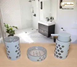 سرویس بهداشتی 3 تکه سفید طرح سونیا - صفاهوم