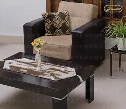 سرویس رومیزی 4 تکه طرح پولک - کالای خواب، حمام و جهیزیه - صفائی اصفهان