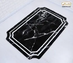 پادری زرباف طرح ماربل مشکی - صفاهوم