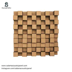 پنل آکوستیک دیفیوزر وود