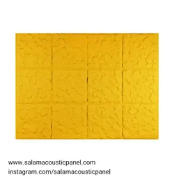 پنل آکوستیک نمدی مدل برگ سایز 150*200