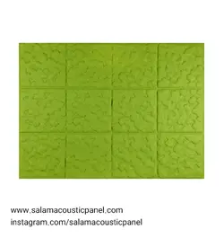 پنل آکوستیک نمدی مدل برگ سایز 150*200
