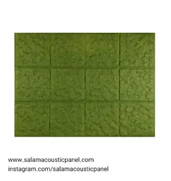 پنل آکوستیک نمدی مدل برگ سایز 150*200