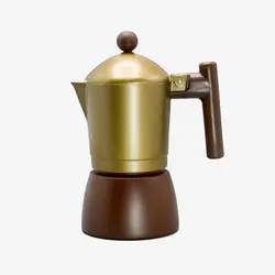 موکاپات طلایی-قهوه ای دو کاپ کد 1010075