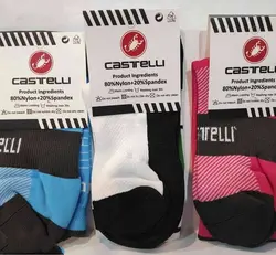 جوراب دوچرخه سواری castelli