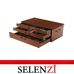 سرویس قاشق چنگال 116 پارچه امپرایال طلا