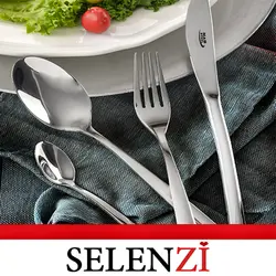 سرویس قاشق و چنگال 116 پارچه فلورانس براق