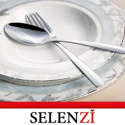 سرویس قاشق چنگال 124 پارچه فلورانس براق