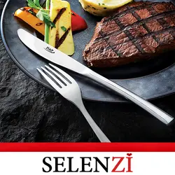سرویس قاشق چنگال 124 پارچه فلورانس براق