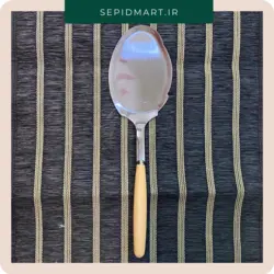 ست قاشق شربت خوری دسته چوبی - فروشگاه اینترنتی سپیدمارت