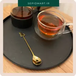 قاشق شربت خوری طلایی طرح حیوانات - فروشگاه اینترنتی سپیدمارت