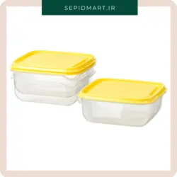 ظرف غذای دربدار سه تایی ایکیا - فروشگاه اینترنتی سپیدمارت