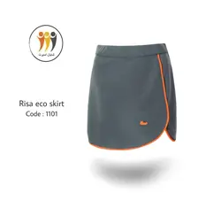 دامن اکو ریسا Charcoal