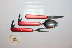 قاشق چنگال سه تکه