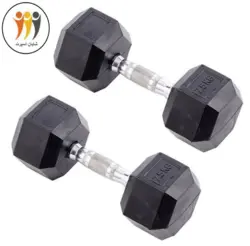 دمبل شش گوش 7.5 کیلوگرم