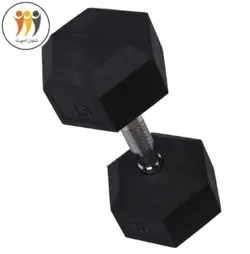 دمبل شش گوش15کیلوگرم