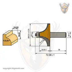 تیغ اور فرز بانکی R19 اتنسی
