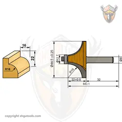 تیغ اور فرز بانکی R16 اتنسی