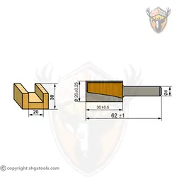 تیغ اور فرز کف تراش 20 اتنسی