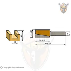 تیغ اور فرز کف تراش 16 اتنسی