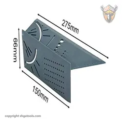 شابلون گونیا نجاری سه بعدی