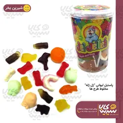 پاستیل مخلوط طرح ها لیوانی”ژل ژله”