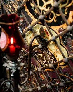 دکور هیئت ضریح مدرن